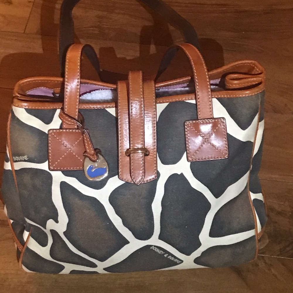 Dooney and Bourke beige and brown